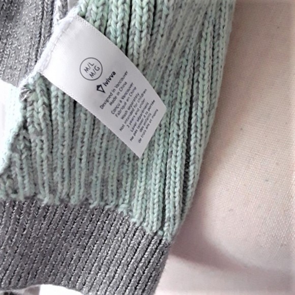 🔴IVIVVA Mint/Silver M/L Naturally Nice Scarf - Picture 6 of 8